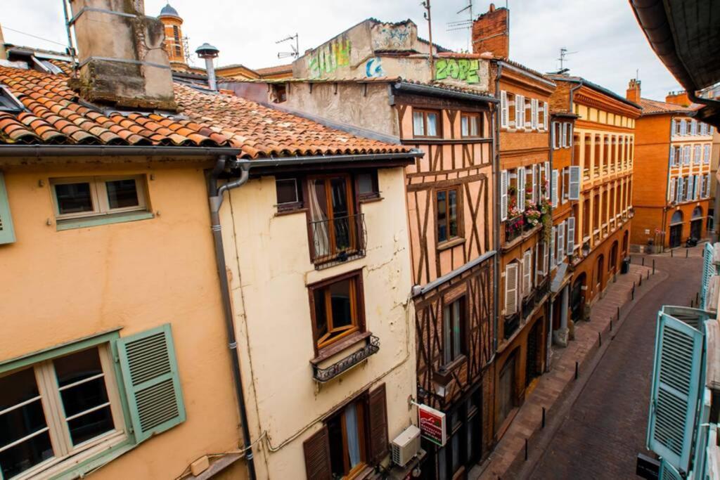 Loft Sous Les Toits Lumineux - Capitole-Daurade-Esquirol - Wifi Apartment Toulouse Exterior foto
