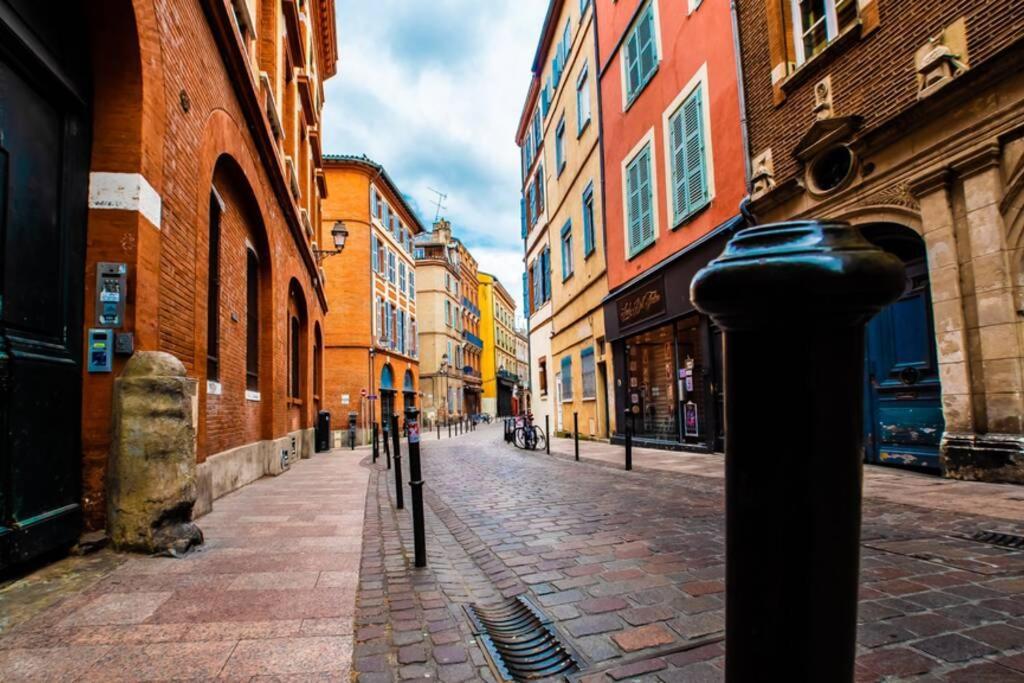 Loft Sous Les Toits Lumineux - Capitole-Daurade-Esquirol - Wifi Apartment Toulouse Exterior foto