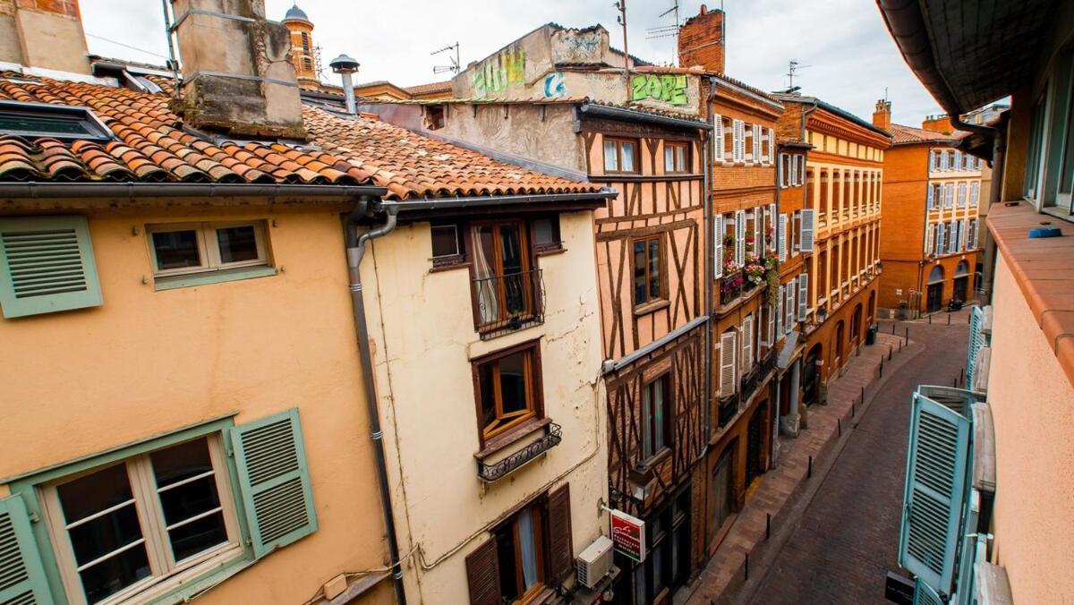 Loft Sous Les Toits Lumineux - Capitole-Daurade-Esquirol - Wifi Apartment Toulouse Exterior foto
