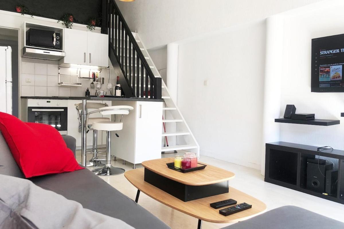 Loft Sous Les Toits Lumineux - Capitole-Daurade-Esquirol - Wifi Apartment Toulouse Exterior foto